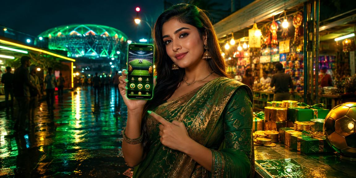 কুমিল্লার নাইট মার্কেটে মোবাইলে rk33 ক্যাসিনো বোনাস উপভোগ করছেন একজন খেলোয়াড়